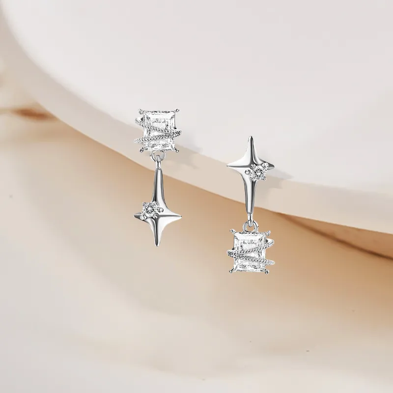Inkopper Alloy Earrings Women's-4