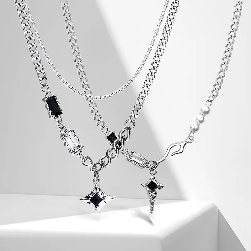 Inkopper Alloy Necklaces Unisex-3