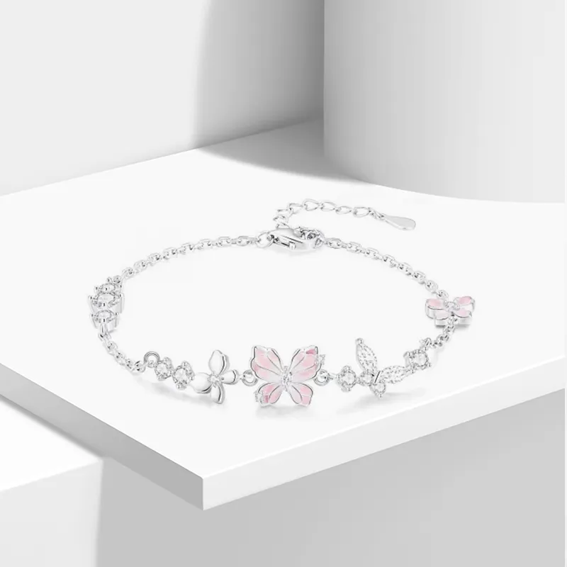 Inkopper 925 Sterling Silver Bracelets Women's-1