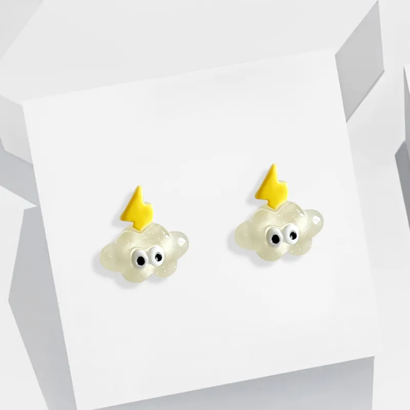 Inkopper Resin Stud Earrings Women's-4