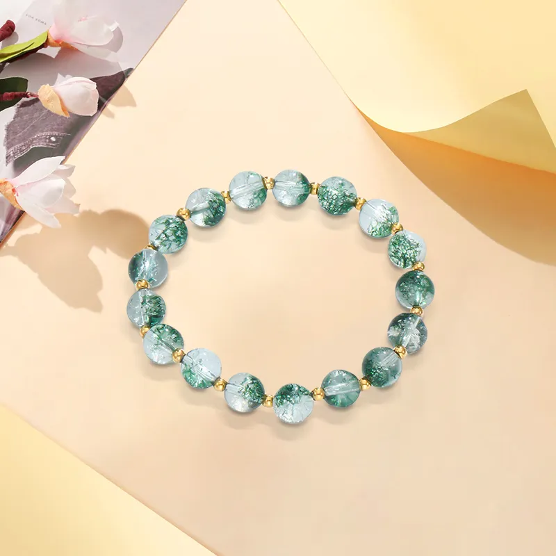 Inkopper Faux Crystal Glass Bracelets Women's-2