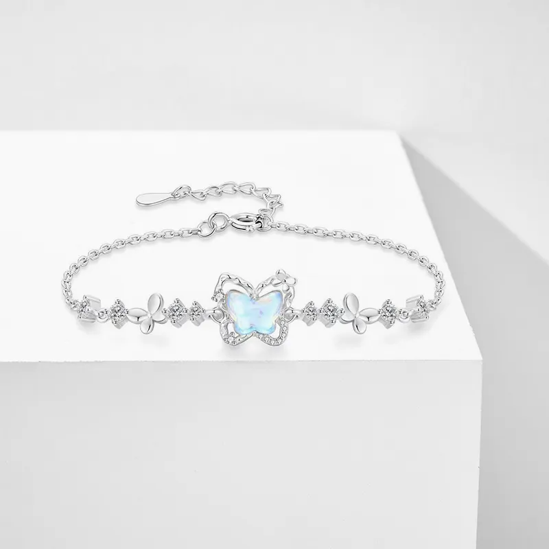 Inkopper 925 Sterling Silver Bracelets Women's-2