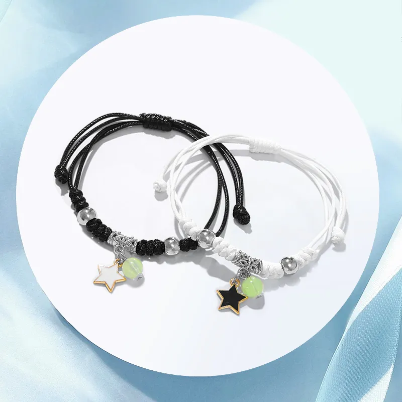 Inkopper Fabric Rope Bracelets Unisex-2
