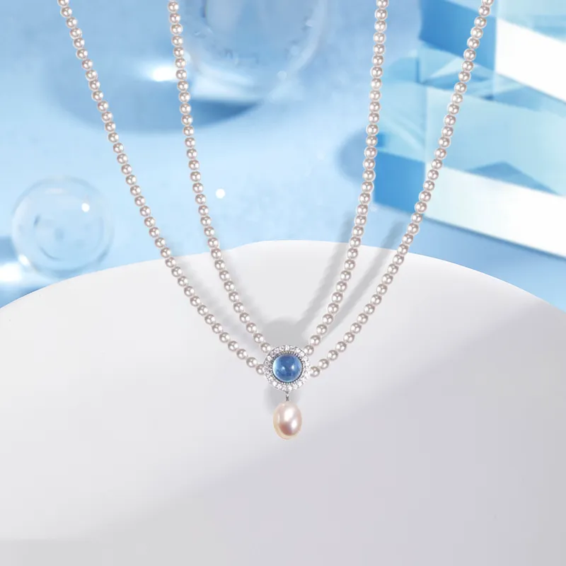 Inkopper Faux Pearl Necklaces Women's-4
