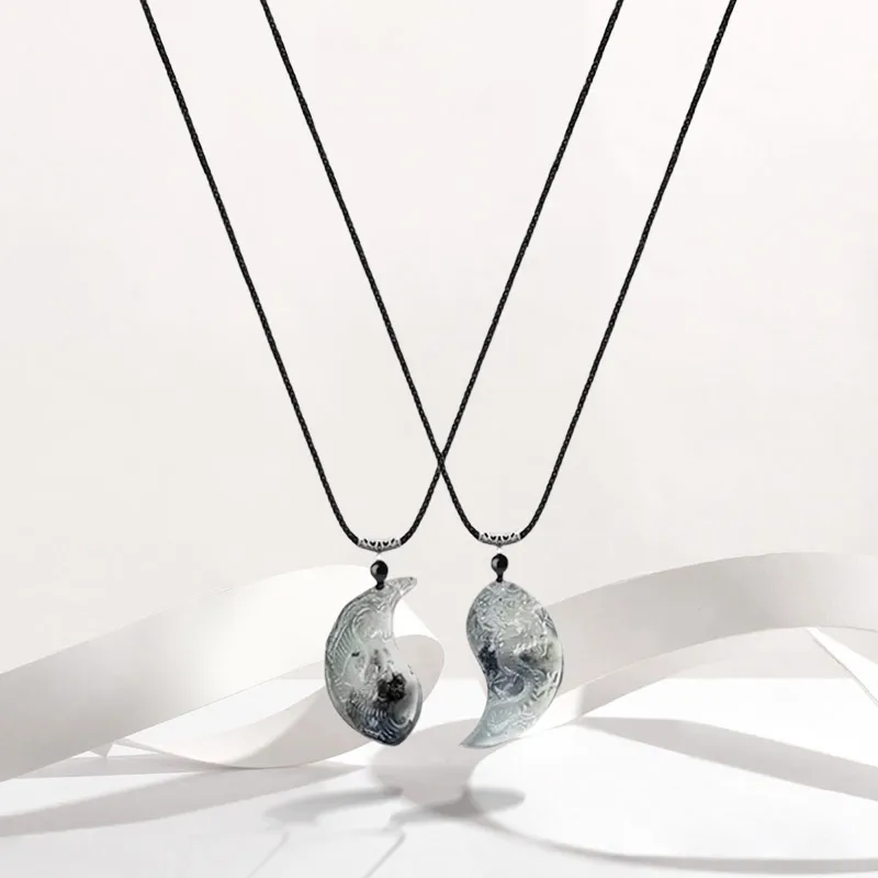 Inkopper Resin Necklaces Unisex-2