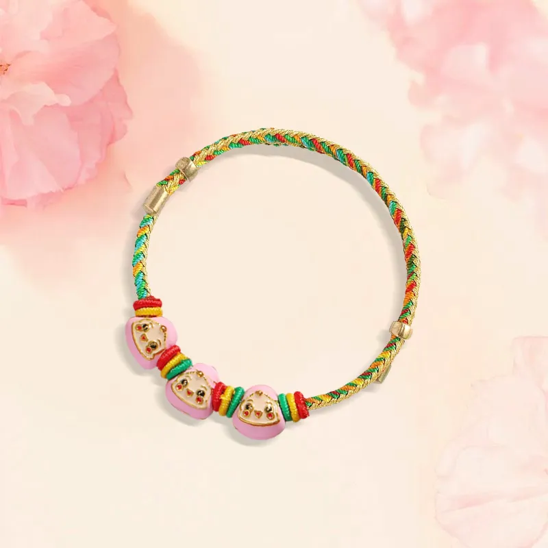 Inkopper Fabric Rope Bracelets Unisex-6