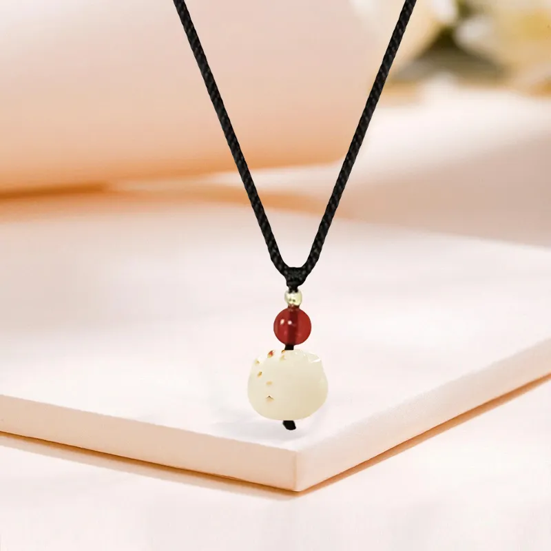 Inkopper Bodhi Seed Necklaces Unisex-12