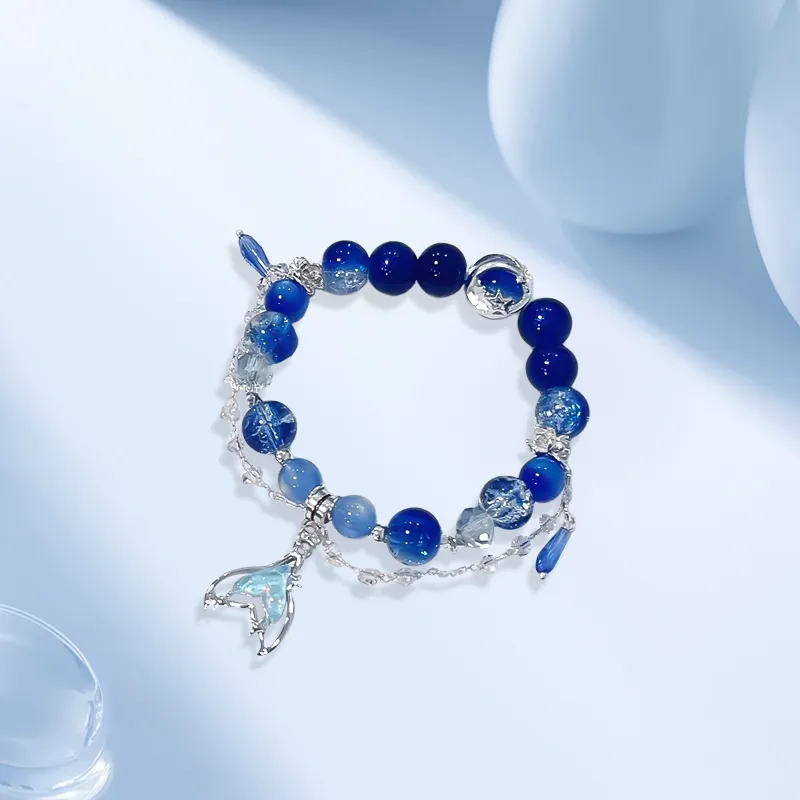 Inkopper Glass Bracelets Unisex-3