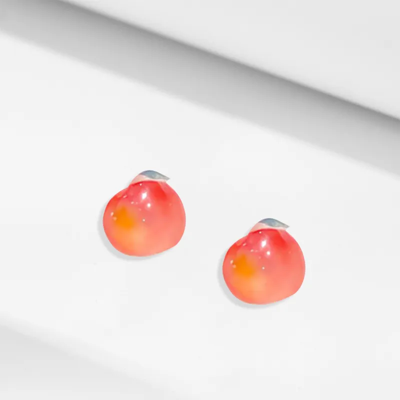 Inkopper Resin Stud Earrings Women's-11