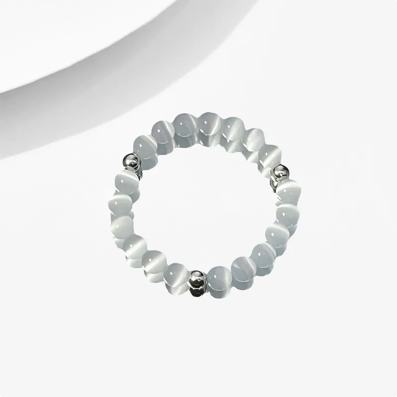 Inkopper Glass Cat Eye Bracelets Unisex-3