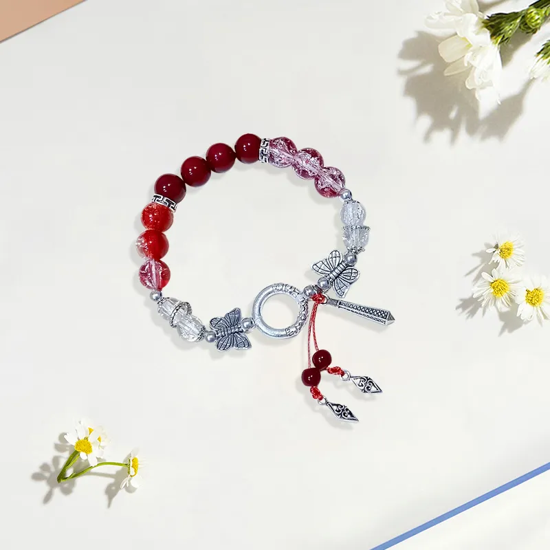 Inkopper Glass Bracelets Unisex-1