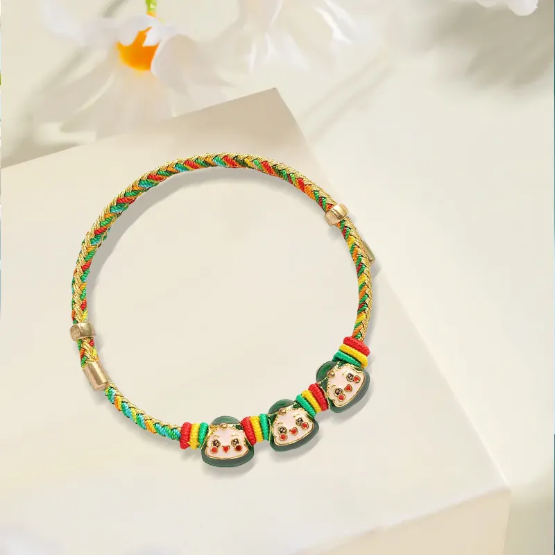 Inkopper Fabric Rope Bracelets Unisex-1
