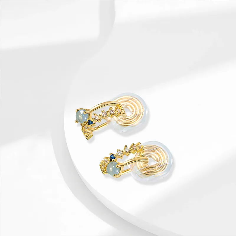 Inkopper Alloy Clip On Earrings Women's-1