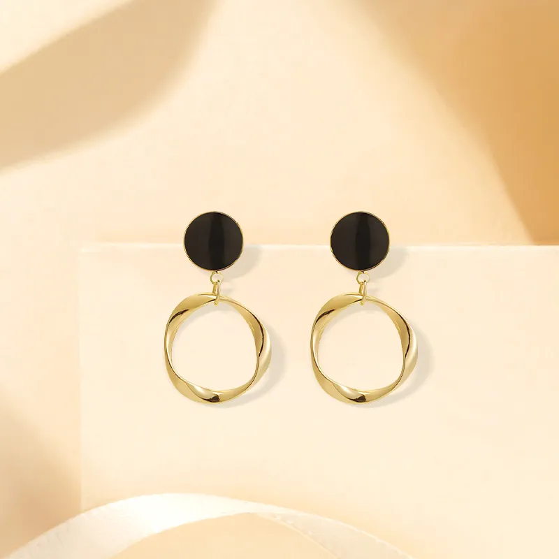 Inkopper Alloy Earrings Women's-4