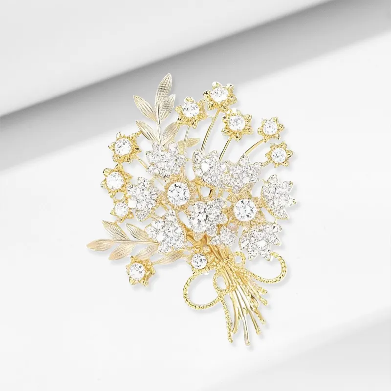 Inkopper Alloy Brooches Women's-2