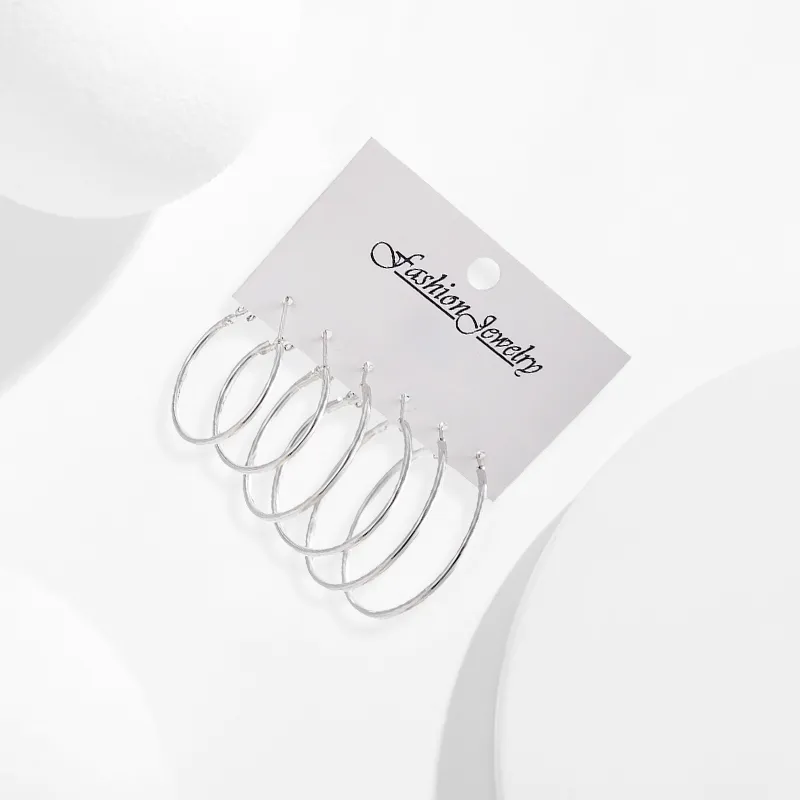 Inkopper Alloy Earrings Women's-3