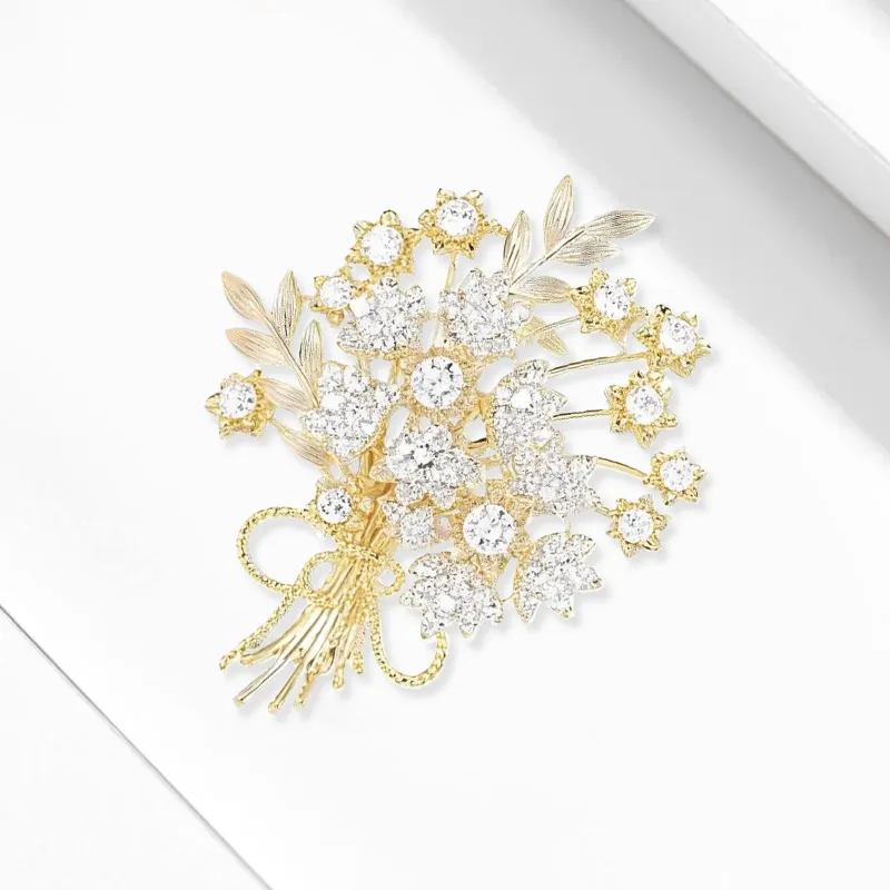 Inkopper Alloy Brooches Women's-1