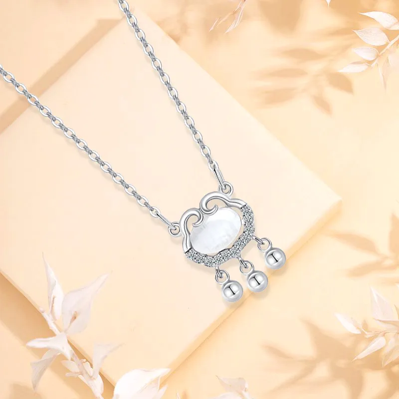 Inkopper Colored Glaze Necklaces Women's-2