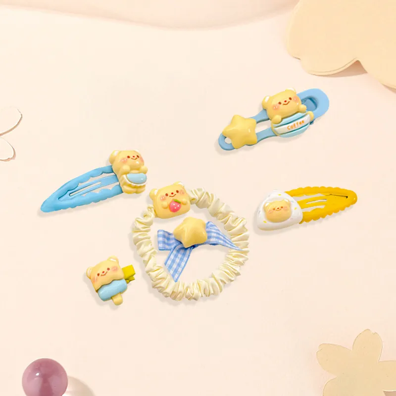 Inkopper Alloy Hair Clips Women's-4