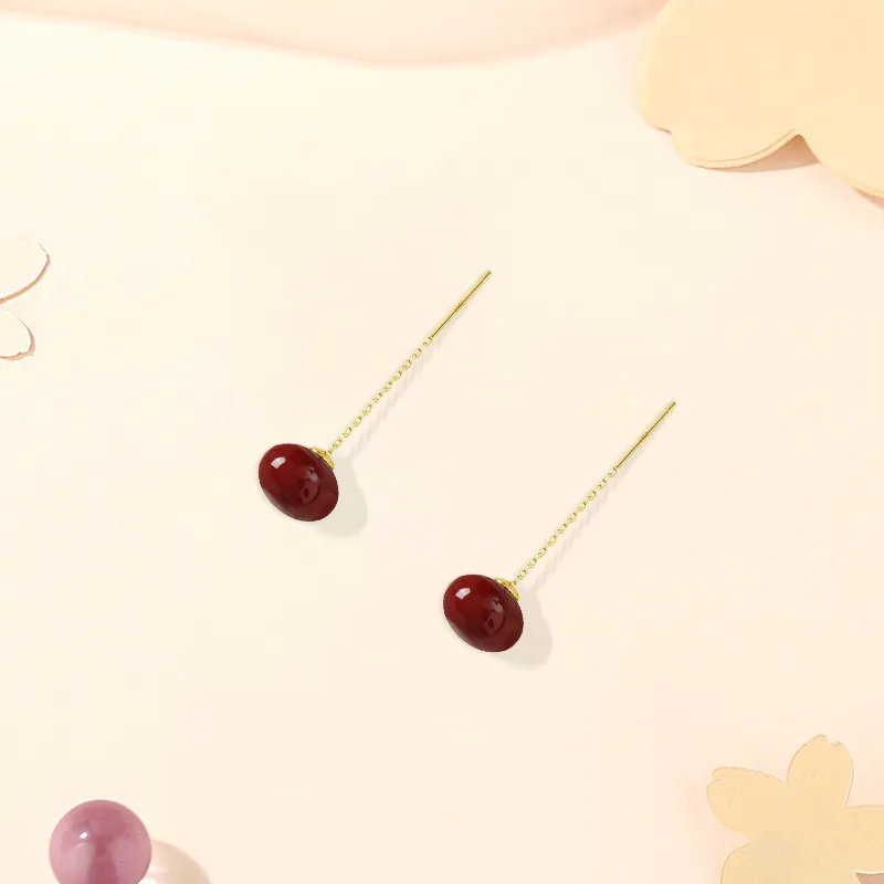 Inkopper Alloy Drop Earrings Women's-4