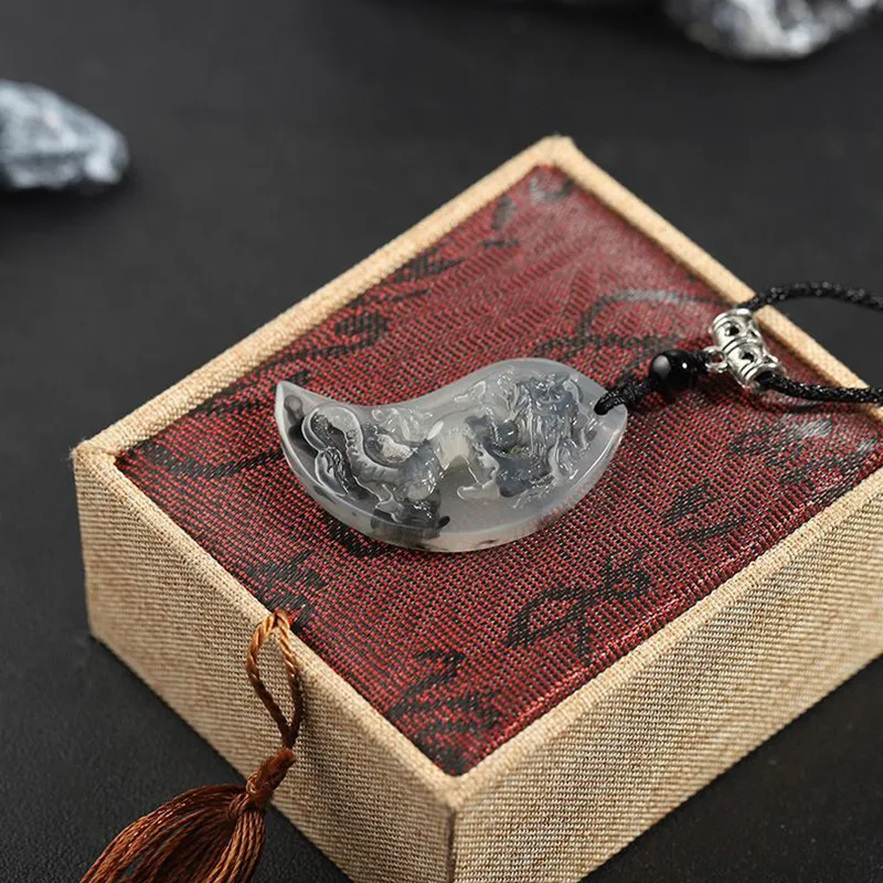 Inkopper Resin Necklaces Unisex-5