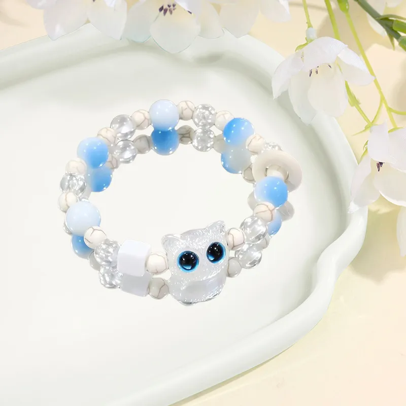 Inkopper Glass Bracelets Unisex-1