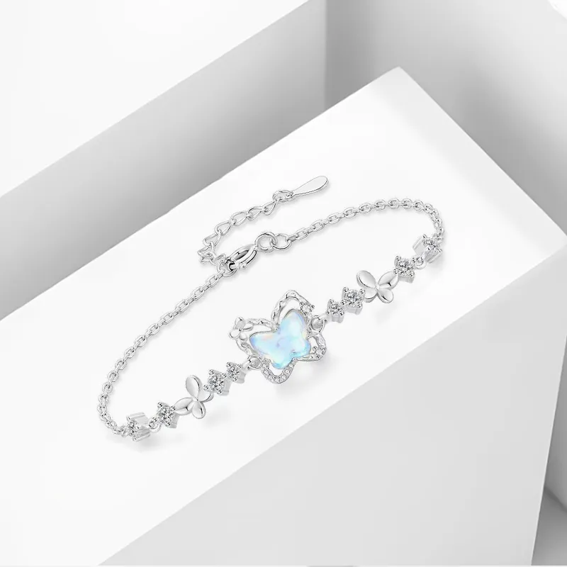 Inkopper 925 Sterling Silver Bracelets Women's-4