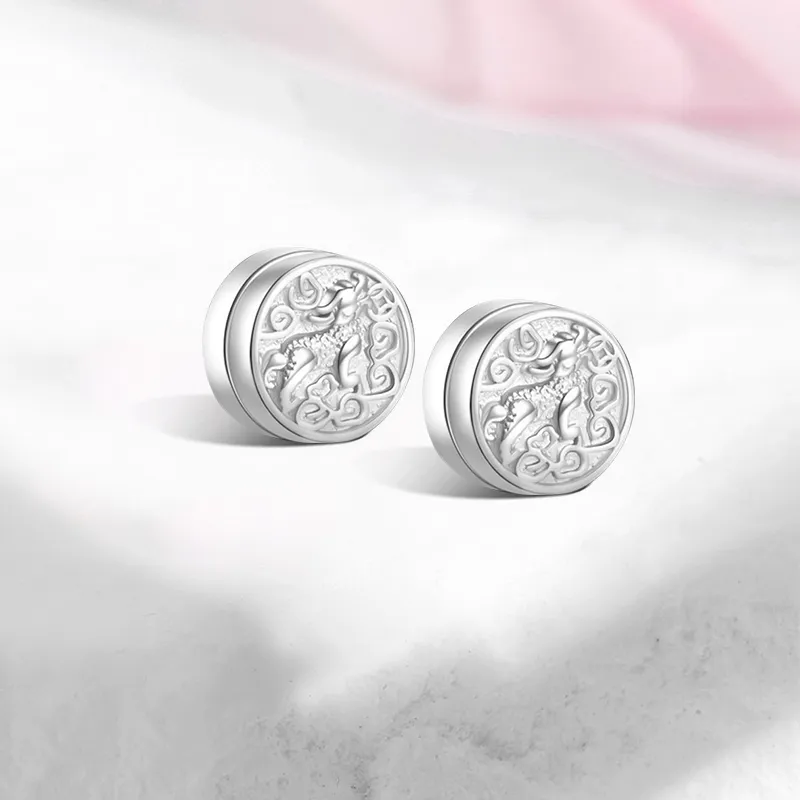 Inkopper Alloy Clip On Earrings Unisex-1