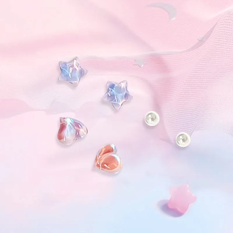 Inkopper Alloy Stud Earrings Women's-3