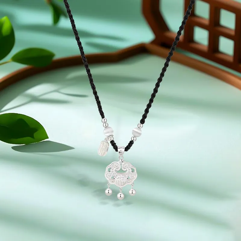 Inkopper Glass Cat Eye Necklaces Women's-1