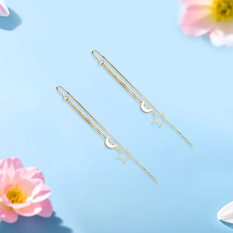Inkopper Alloy Drop Earrings Women's-5