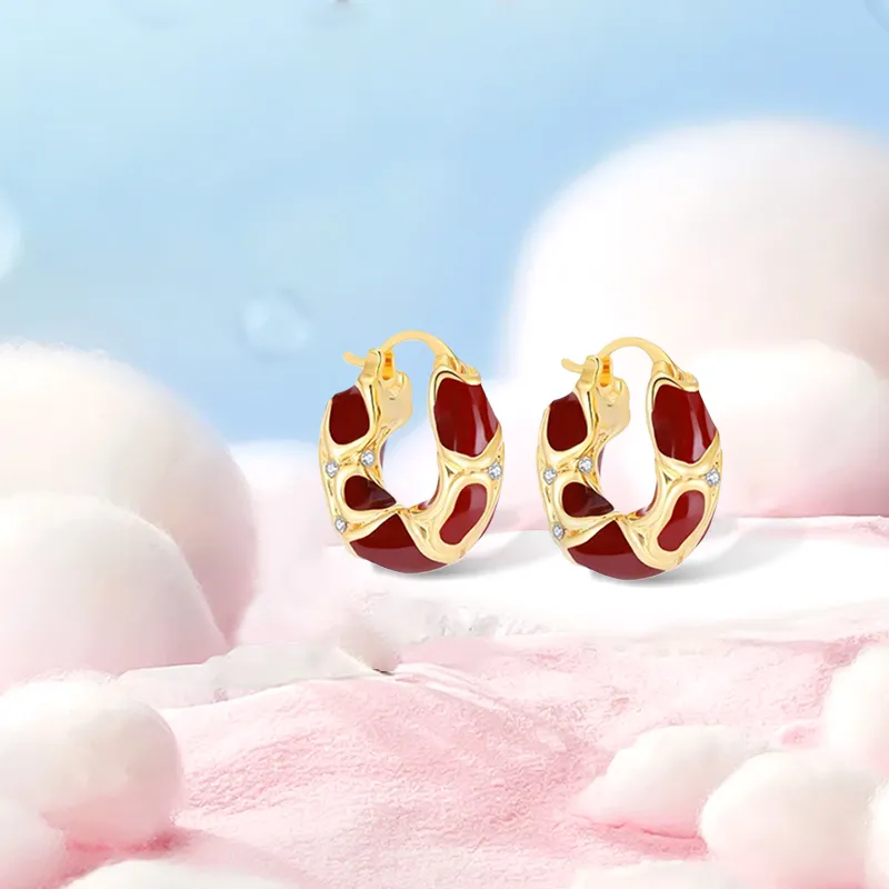 Inkopper Alloy Earrings Women's-2
