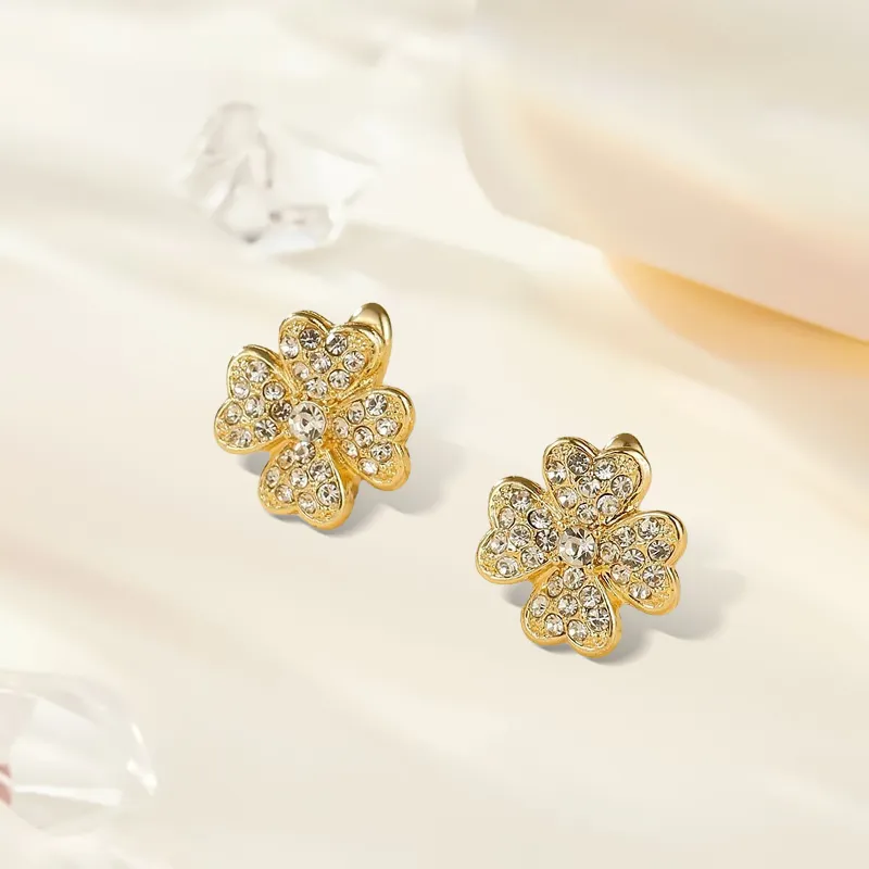 Inkopper Alloy Stud Earrings Women's-2