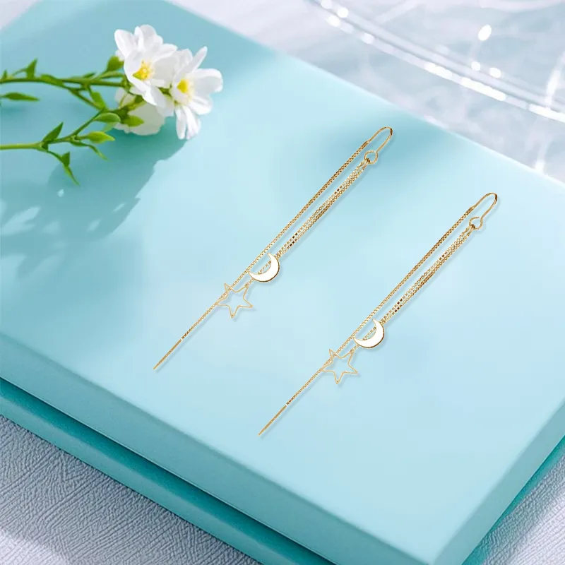 Inkopper Alloy Drop Earrings Women's-4