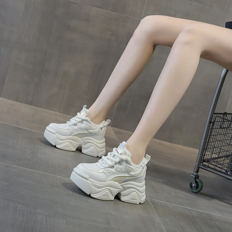Shangjinni Low-Top Chunky Sneakers Women's-7