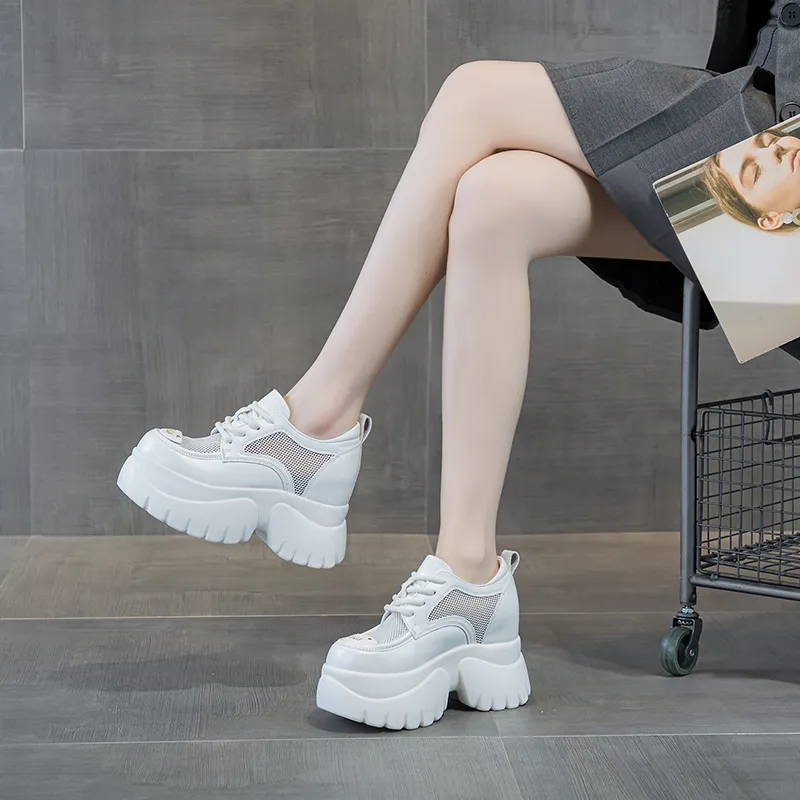 Shangjinni Casual Single Shoes 8cm Women's-2