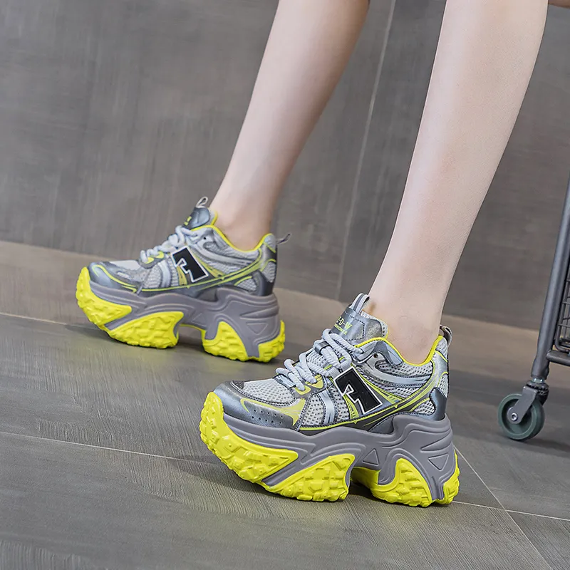 Shangjinni Low Top Chunky Sneakers Women's-7