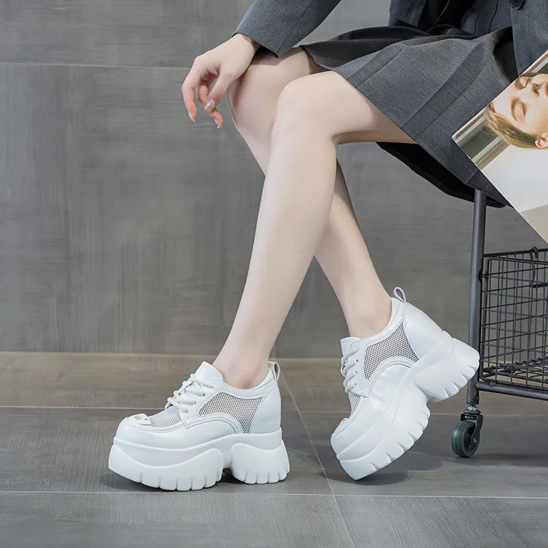 Shangjinni Casual Single Shoes 8cm Women's-1