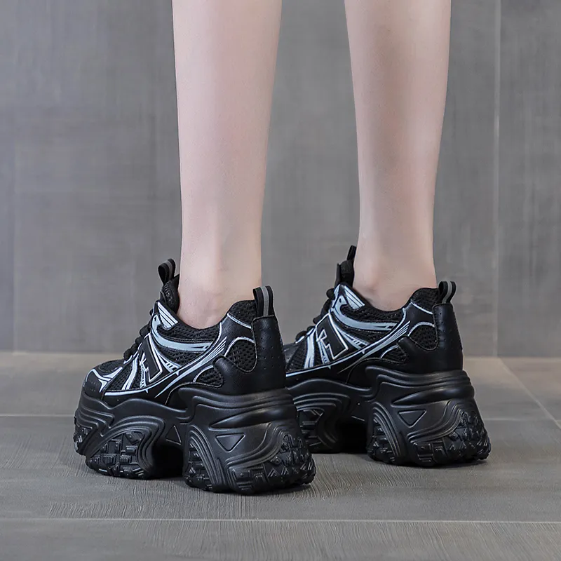 Shangjinni Low Top Chunky Sneakers Women's-12
