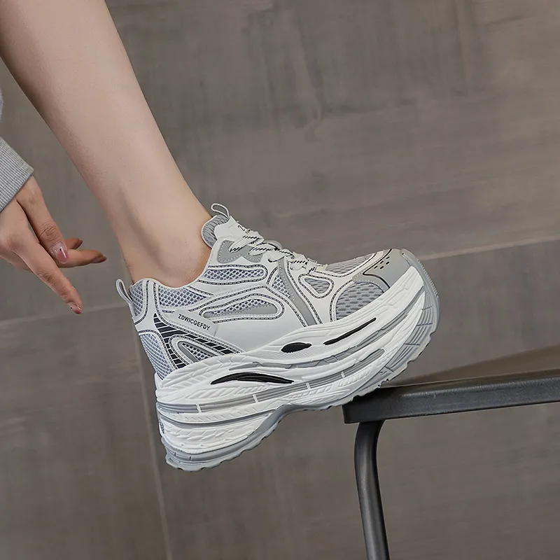 Shangjinni Low Top Chunky Sneakers Women's-3