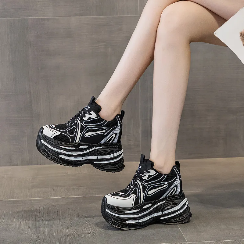 Shangjinni Low Top Chunky Sneakers Women's-7