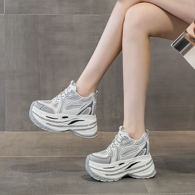 Shangjinni Low Top Chunky Sneakers Women's-2