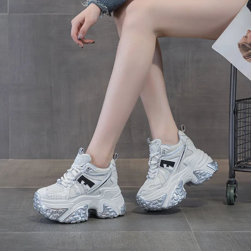 Shangjinni Low Top Chunky Sneakers Women's-1