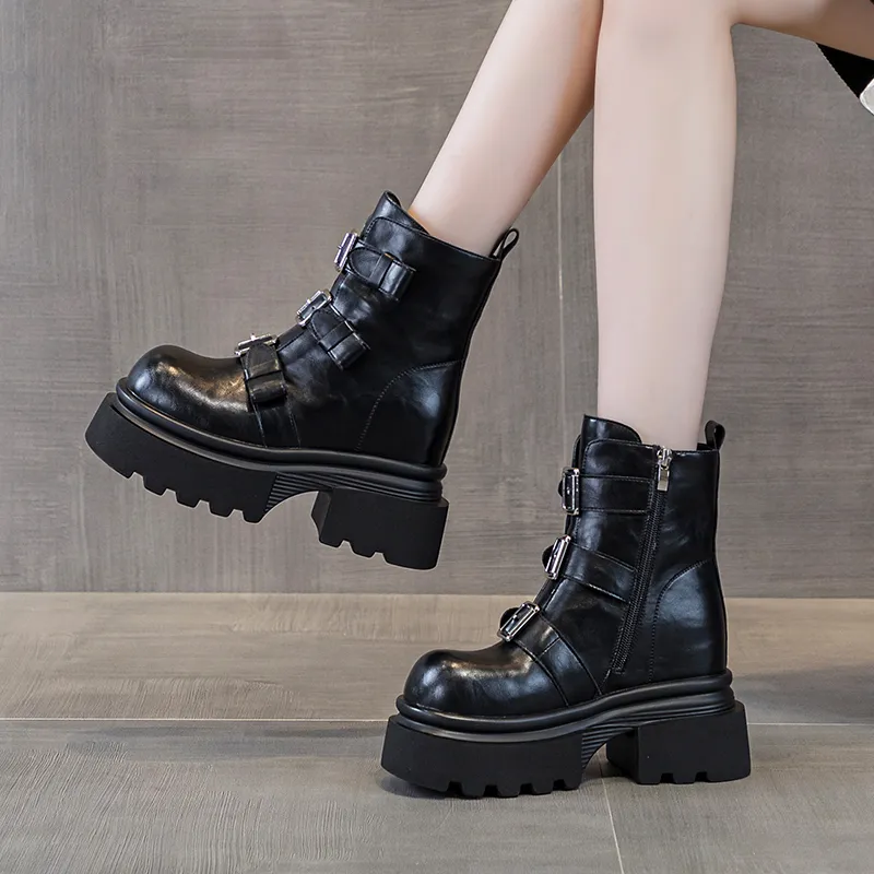 Shangjinni Ankle Boots 9cm Women's-2