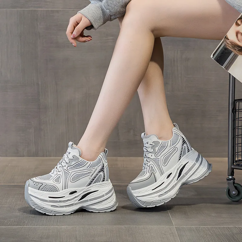 Shangjinni Low Top Chunky Sneakers Women's-4
