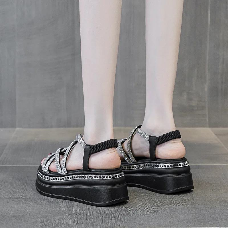 Shangjinni Roman Sandals Women's-2