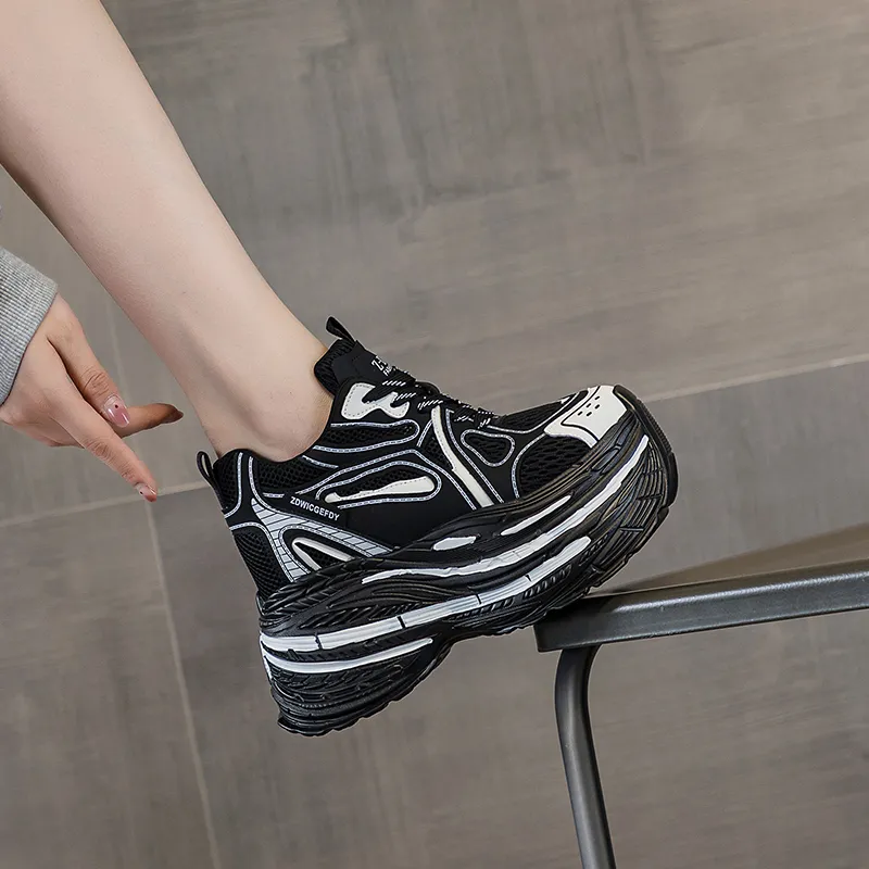Shangjinni Low Top Chunky Sneakers Women's-8