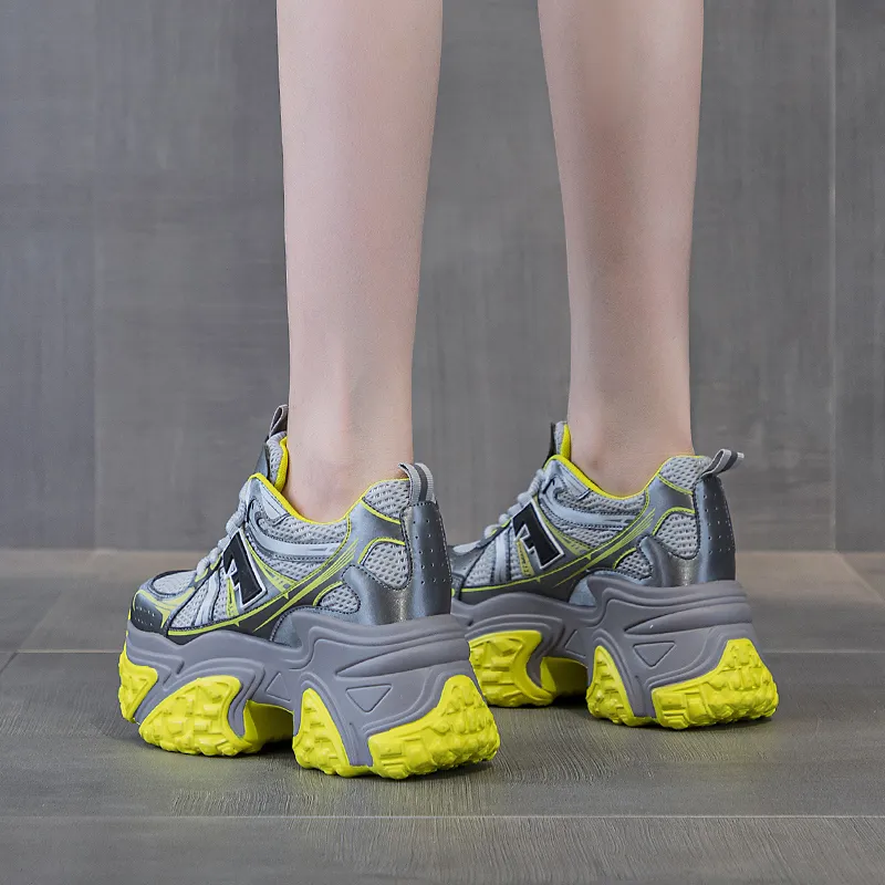 Shangjinni Low Top Chunky Sneakers Women's-9