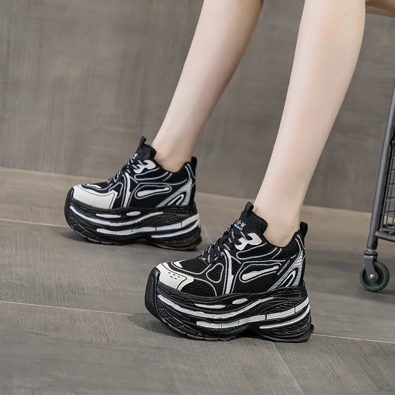 Shangjinni Low Top Chunky Sneakers Women's-6