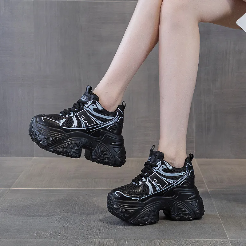 Shangjinni Low Top Chunky Sneakers Women's-11